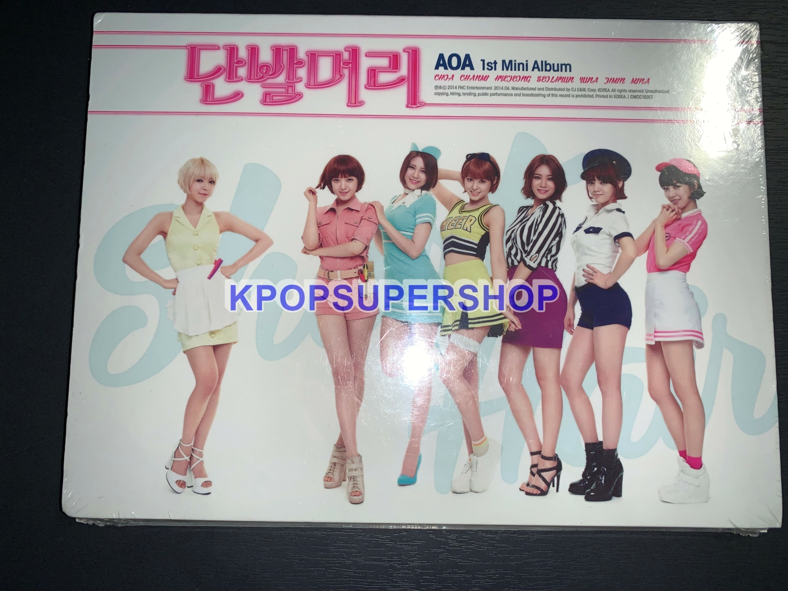 AOA 1st Mini Album Vol. 1 Short Hair CD New Sealed Photobook