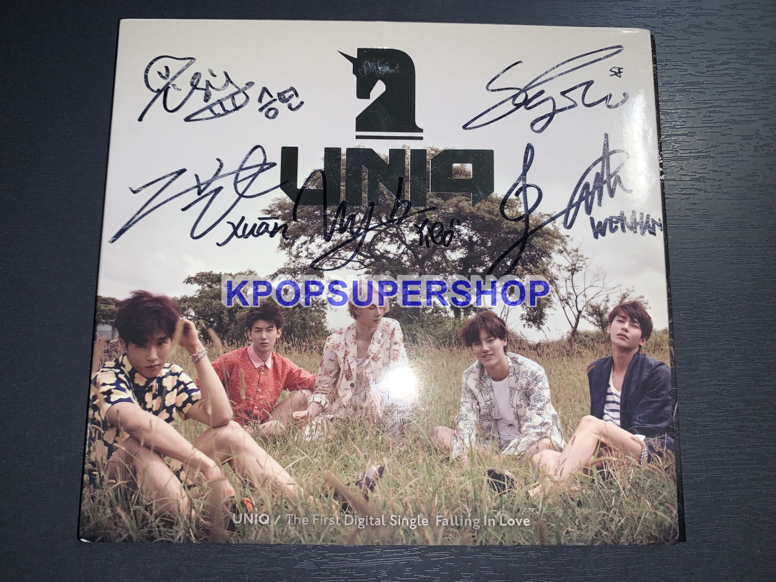 UNIQ Falling In Love 王一博CD DVD UNIQ Falling Love CD +DVD UNIQ