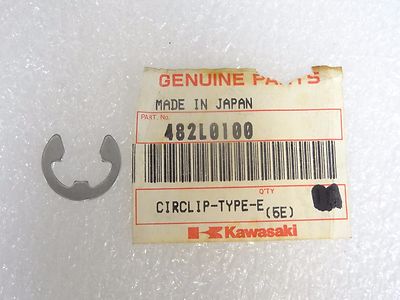 Kawasaki NOS NEW 482L0100 Snap Ring 10mm BN EJ EN ER EX KDX KLF