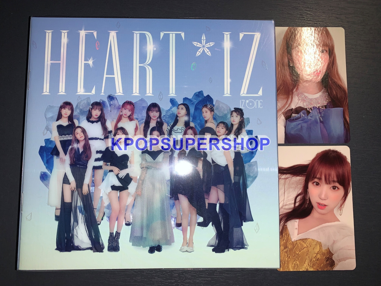 IZ*ONE 2nd Mini Album Heart IZ CD Sapphire Group Ver Nako Yuri