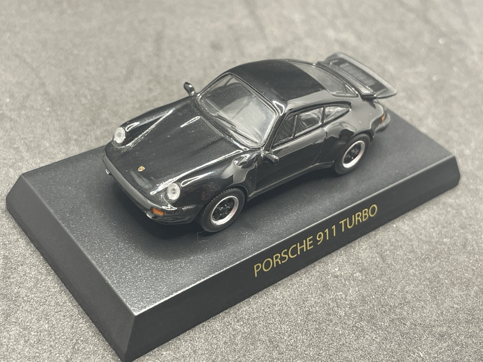 Kyosho 1/64 Porsche collection 911 Turbo 930 black diecast model