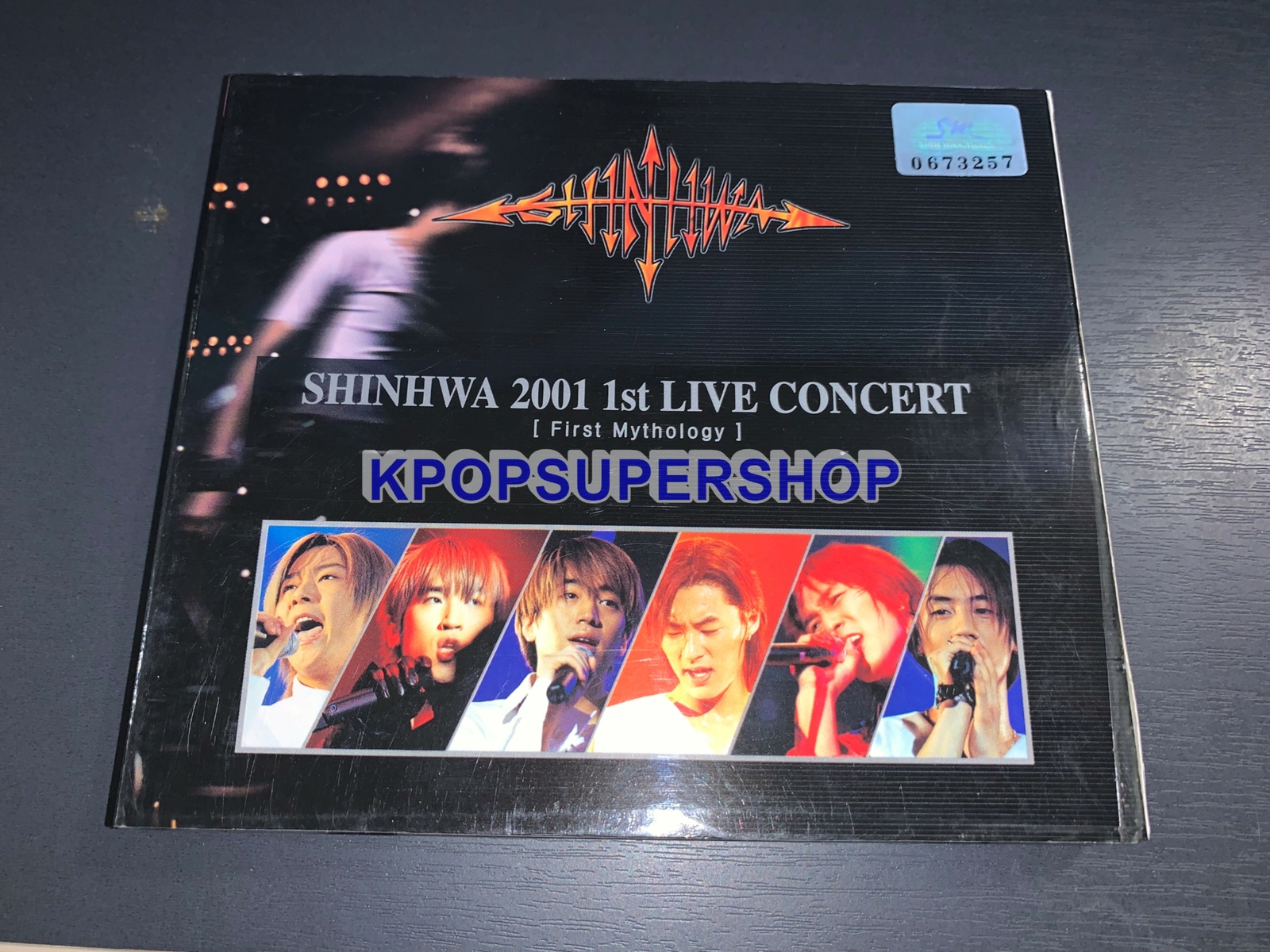 Shinhwa 1st Live Concert First Mythology 2 CD Photobook Good