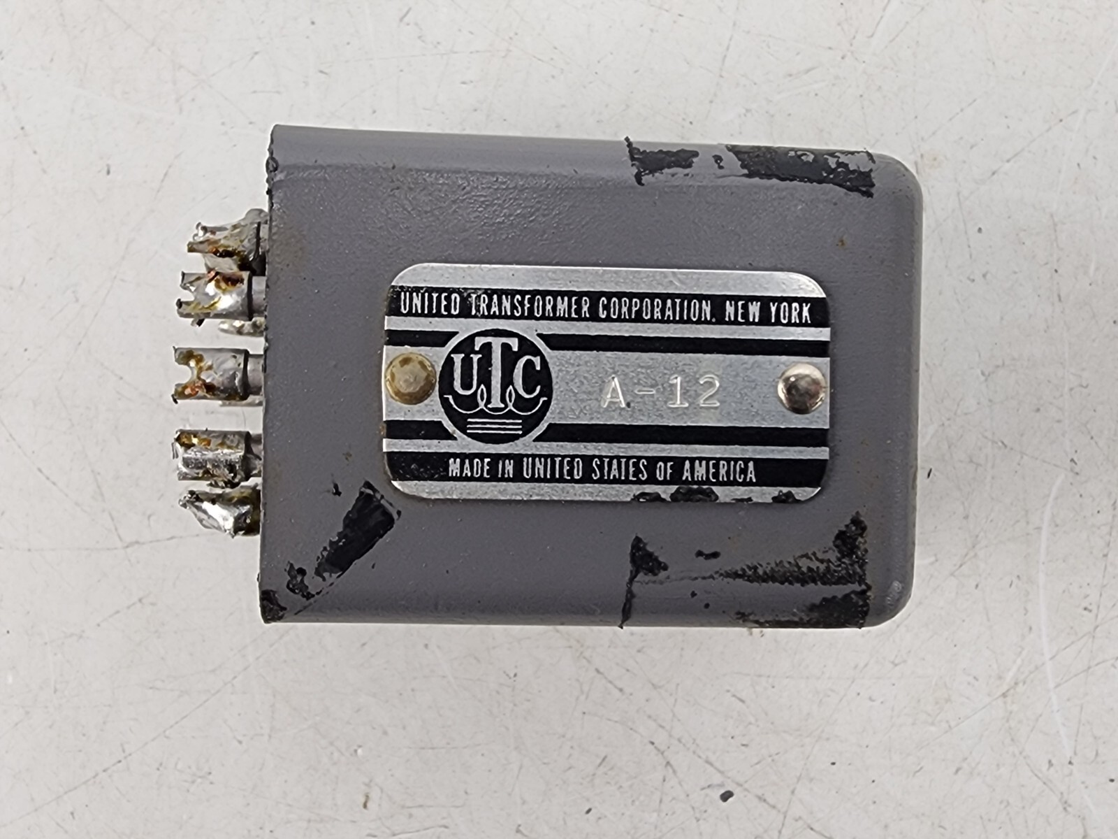 UTC A-20/A-11 ライン/インプットトランス 2個 UTC A-20/A-11 ライン