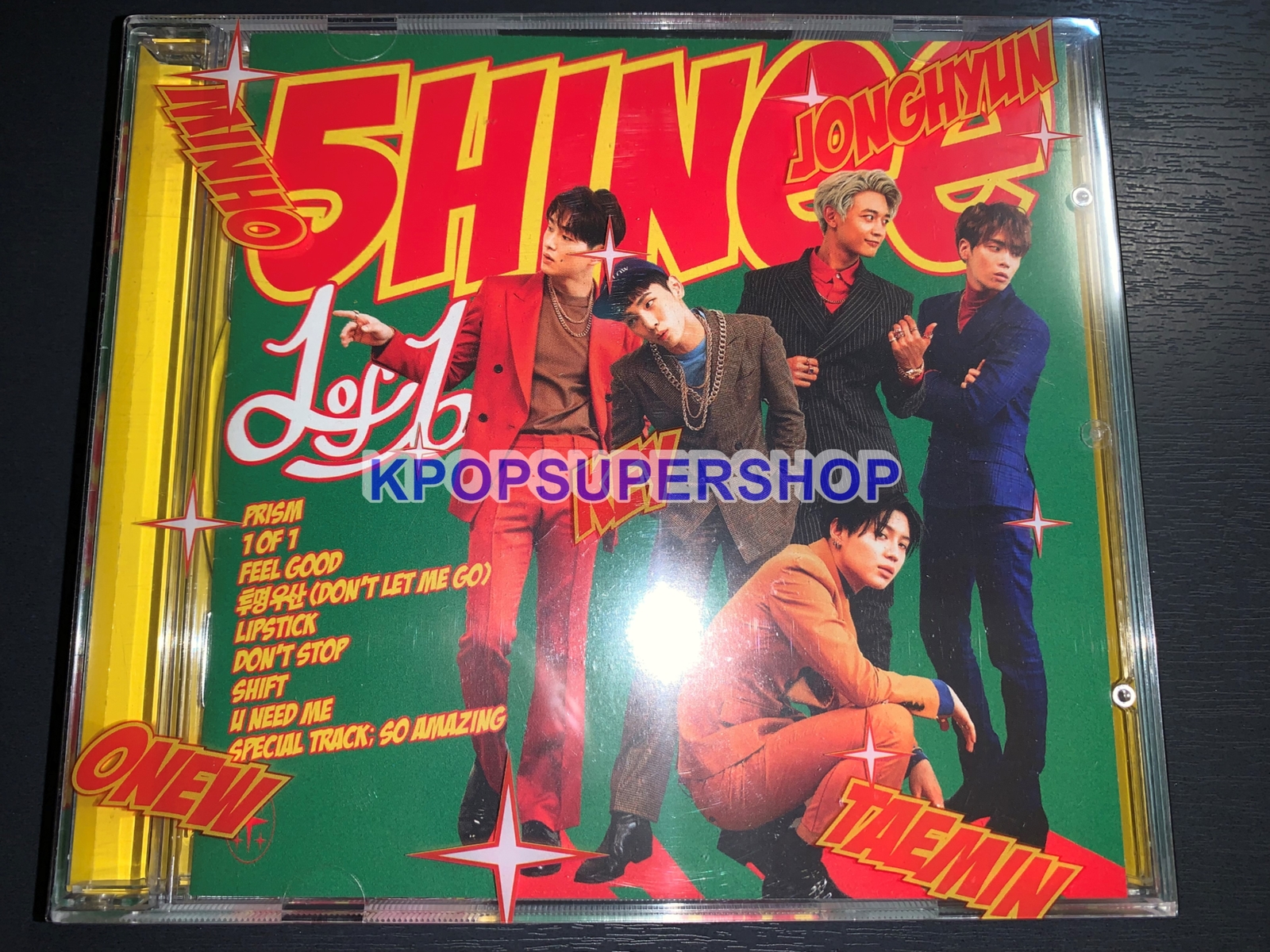 SHINEE 5th Album 1 of 1 CD Great Rare OOP Booklet Minho Ttakji