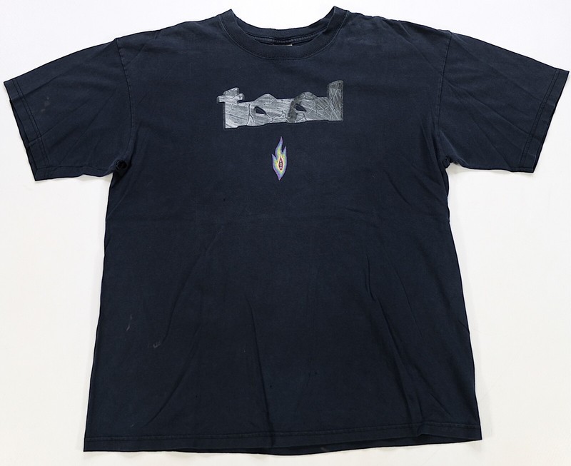 Rare Vintage Tool Lateralus Tour 2002 Flaming Eyes T Shirt 2000s