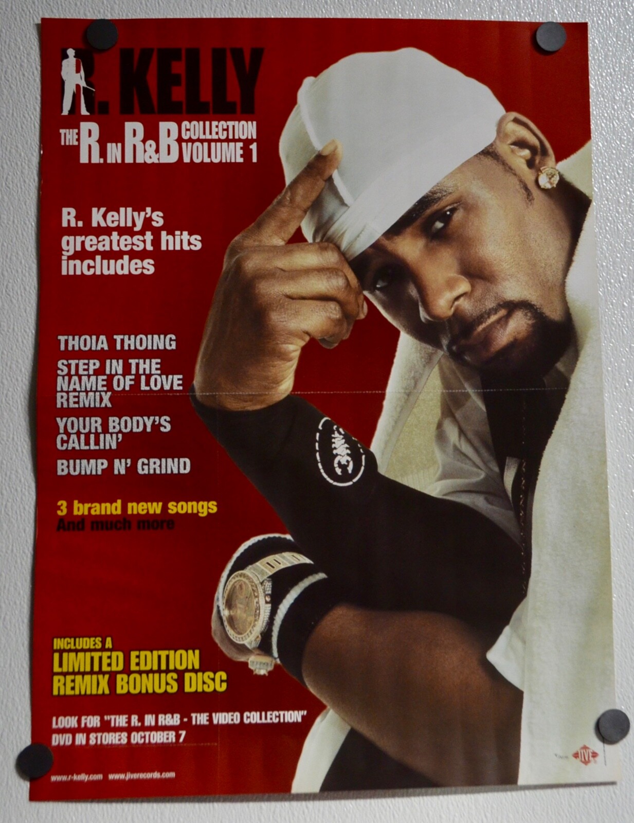 R. Kelly – The R. In R&B Collection Volume 1 (17 1/2x24) Original