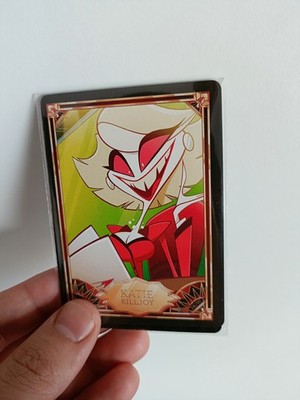 Hazbin Hotel Promo Trading Card Foil Unholy Trinity PR-17, PR-18