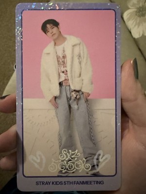 Seungmin 5th Fan Meeting Special Trading Card Photocard Stray Kids