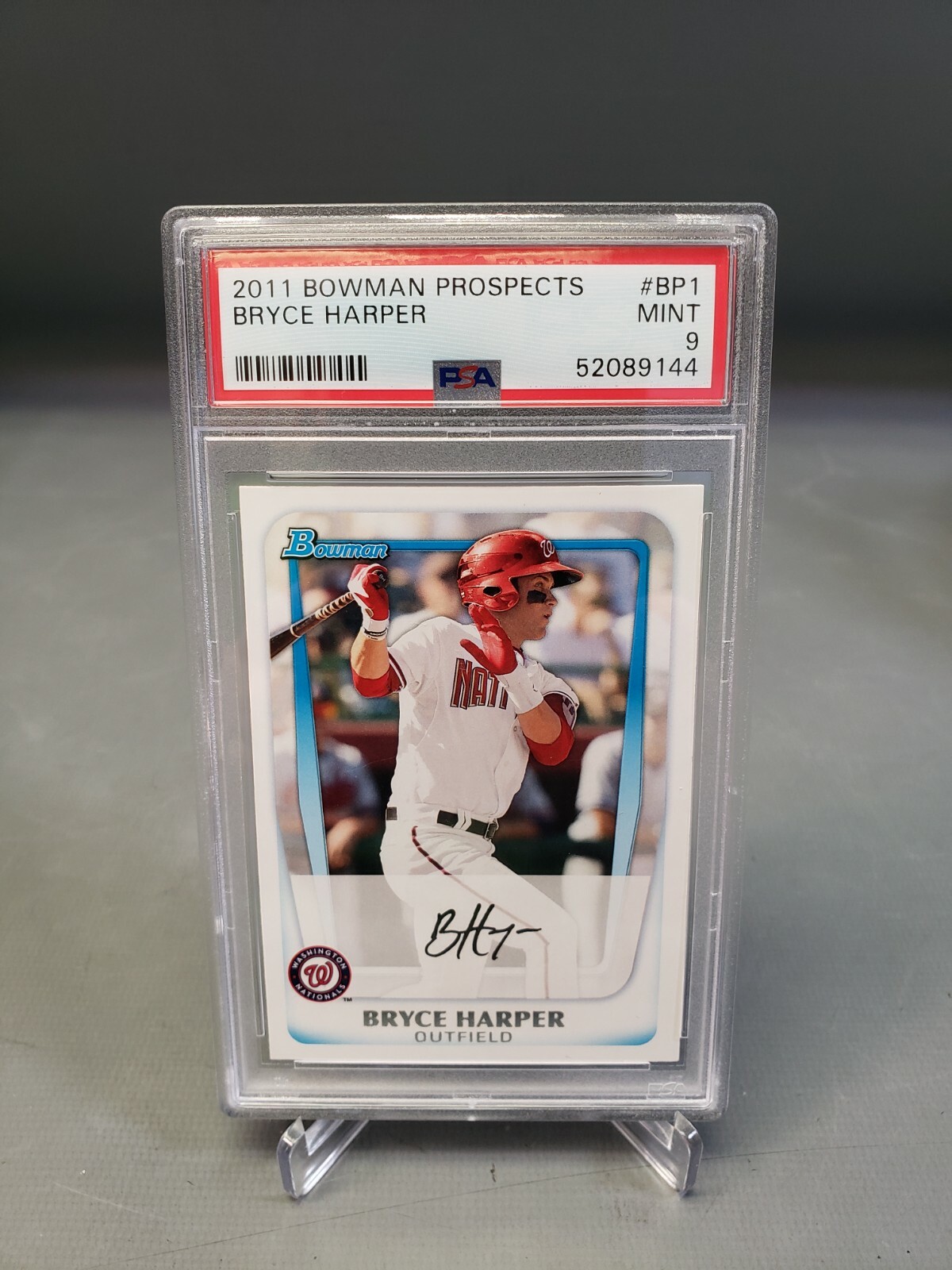 2011 Bowman Prospects Bryce Harper BP1 PSA 9 Mint | eBay