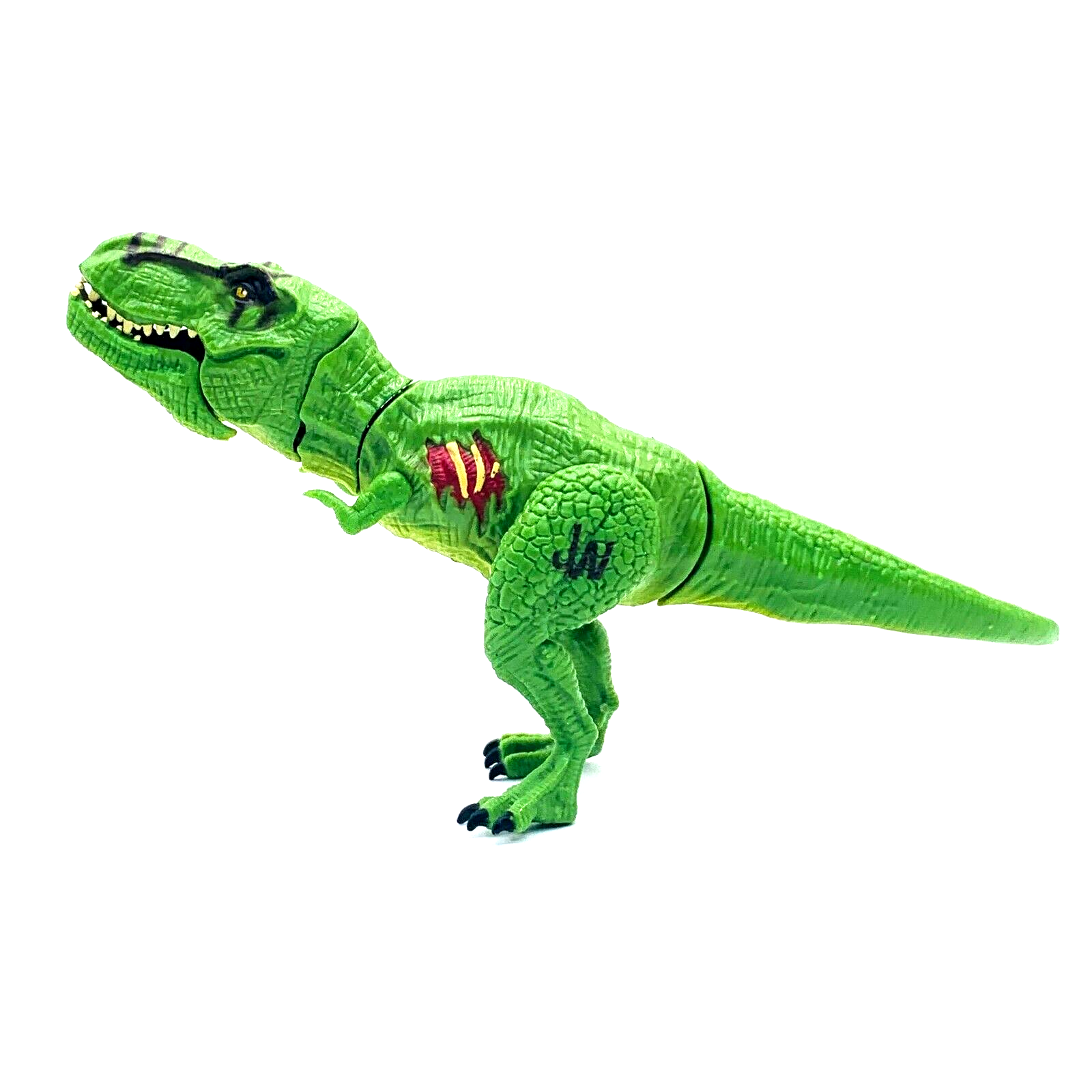 Jurassic World T-Rex Figure Tyrannosaurus GREEN Dinosaur Bashers