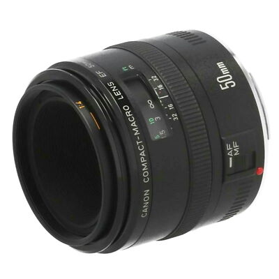 Canon EF50mm F2.5 COMPACT MACRO Lens 25**** B Rank | eBay