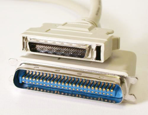 Logitec LUB-SC USB to SCSI-2 Adapter Cable (Film Scanner, Hard