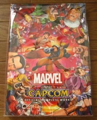 Marvel VS Capcom Official Complete Works Art Book Paperback Out of