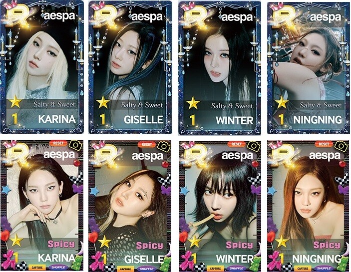 aespa SM 30th ウィンター トレカ aespa ウィンター トレカ smtown 30