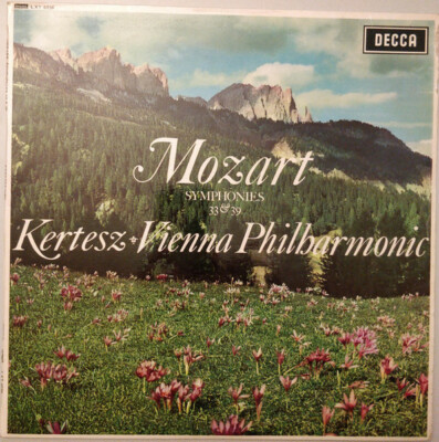 Mozart Symphonies 33 & 39 Decca Vinyl LP | eBay