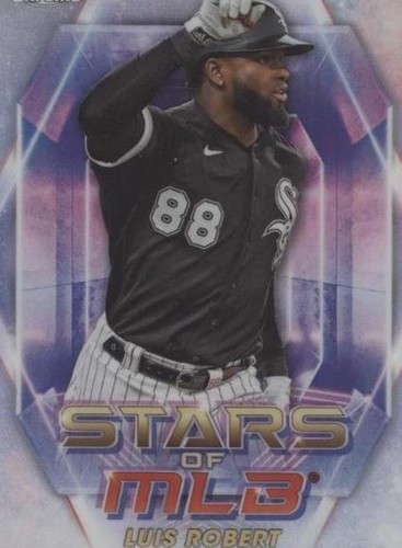 Luis Robert 直筆サインカード/99 2019 Leaf MLB