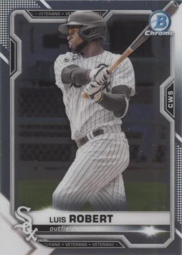 PSA 10 LUIS ROBERT 1st 2018 Bowman Chrome Prospects White Sox