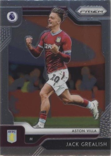 2020-21 Panini Prizm Premier League JACK GREALISH /99 Purple Aston