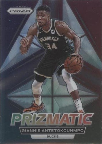 GIANNIS ANTETOKOUNMPO /88 SP 2022-23 Panini Prizm Choice Red Prizm