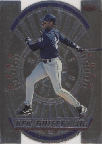 KEN GRIFFEY JR***1996 BOWMAN BEST Atomic REFRACTOR--GEM Mint 10
