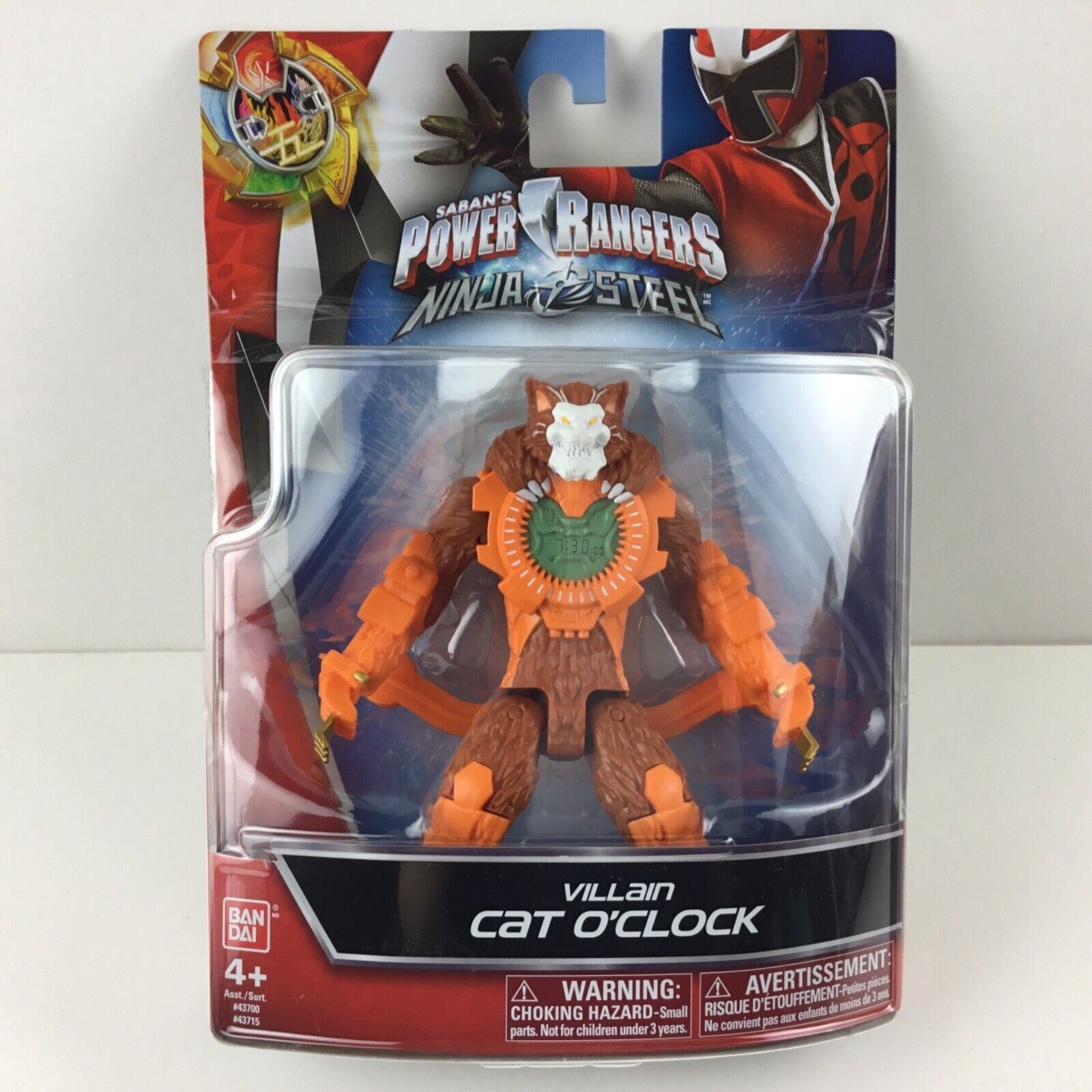 Bandai POWER RANGERS Ninja Steel CAT O' CLOCK 5