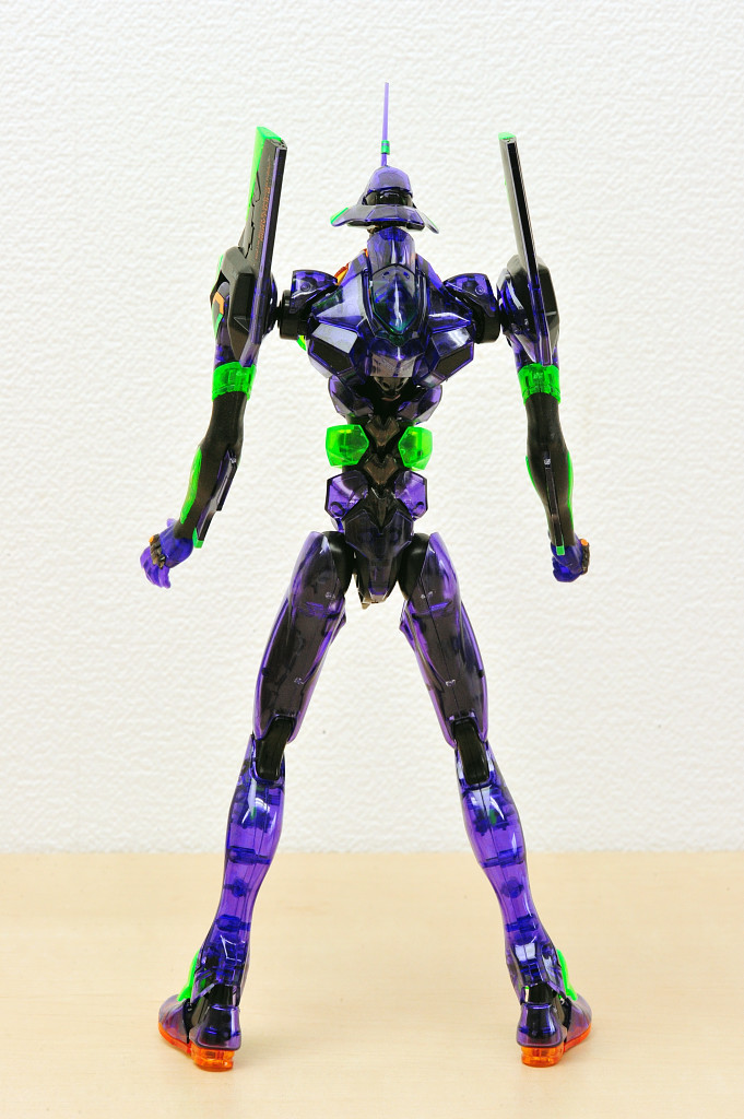 エヴァプラモデル史上初の色付きクリア、初号機の富士急限定モデル