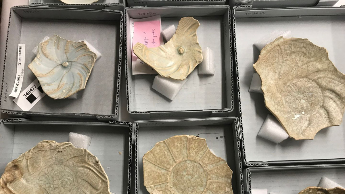 800年前の沈没船から発見された陶磁器を最新の装置で分析してわかった