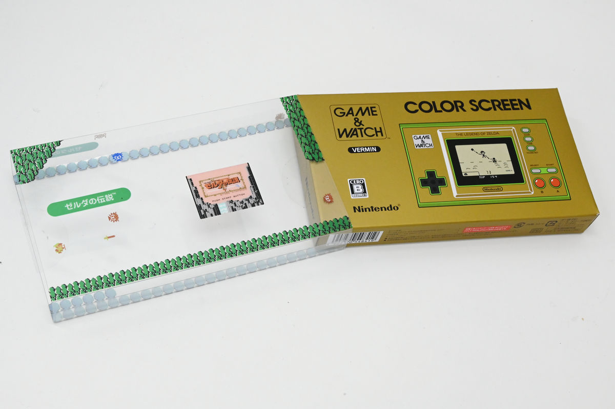 ゼルダの伝説」シリーズ3作品＆操作して遊べるゼルダ時計＆タイマーが