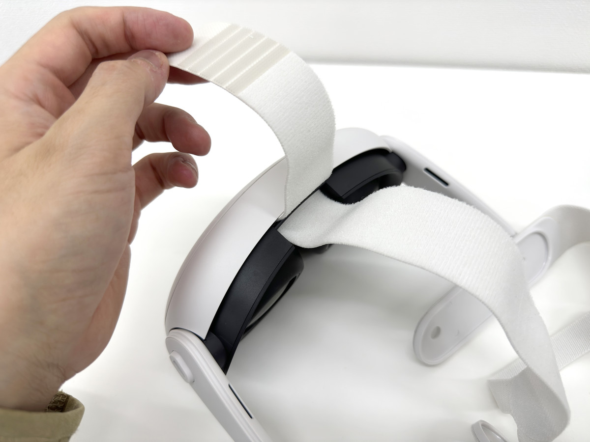 Meta Quest 3の公式アクセサリ「Eliteストラップ」は頭部のサポートが