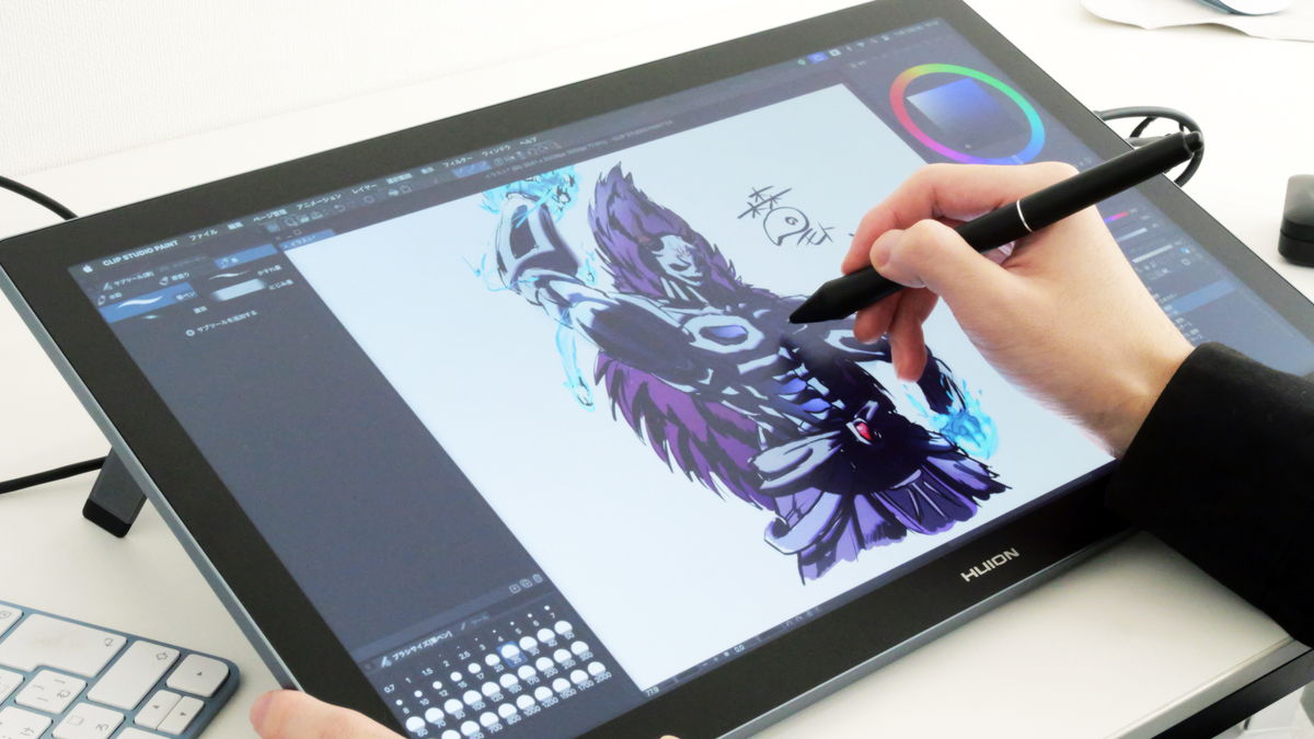 憧れのハイスペック液タブなのに手が届く価格帯の「Kamvas Pro 19」で