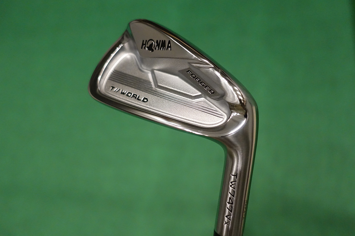 飛びとやさしさをプラスした軟鉄鍛造 本間ゴルフ TW747 Vx アイアン