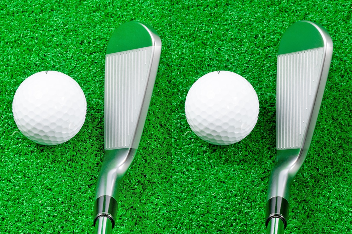 左が｢ZXi7｣右が｢ZXi5｣。トップブレードの厚みは同じでブレード長と