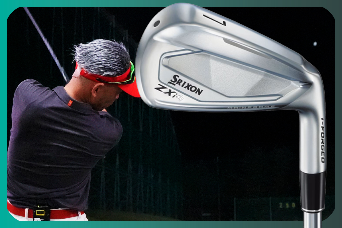 スリクソン ZXi4 アイアンを筒康博が試打「シリーズで一番進化を感じる