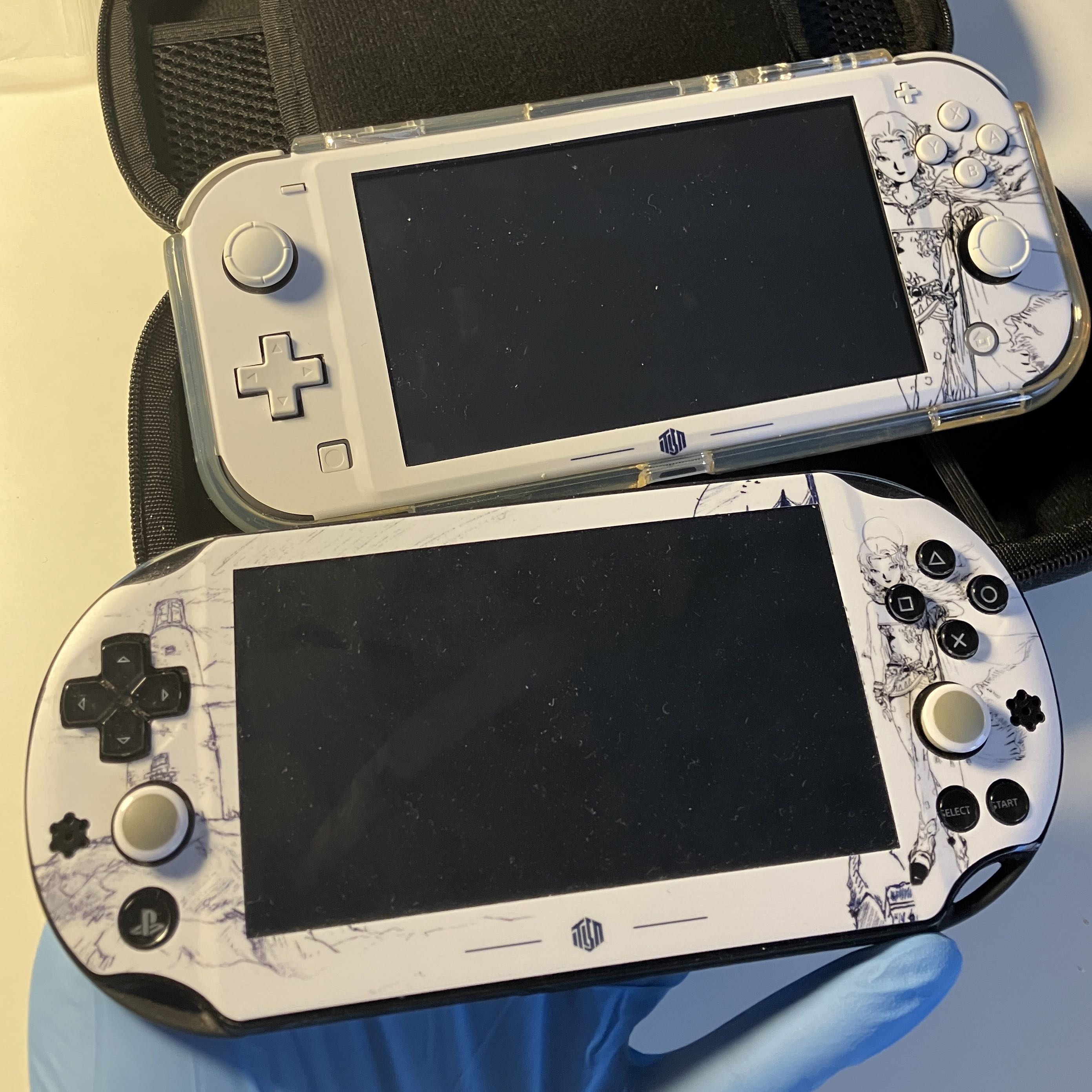 My PSVita matches my Nintendo Switch Lite : r/VitaPiracy
