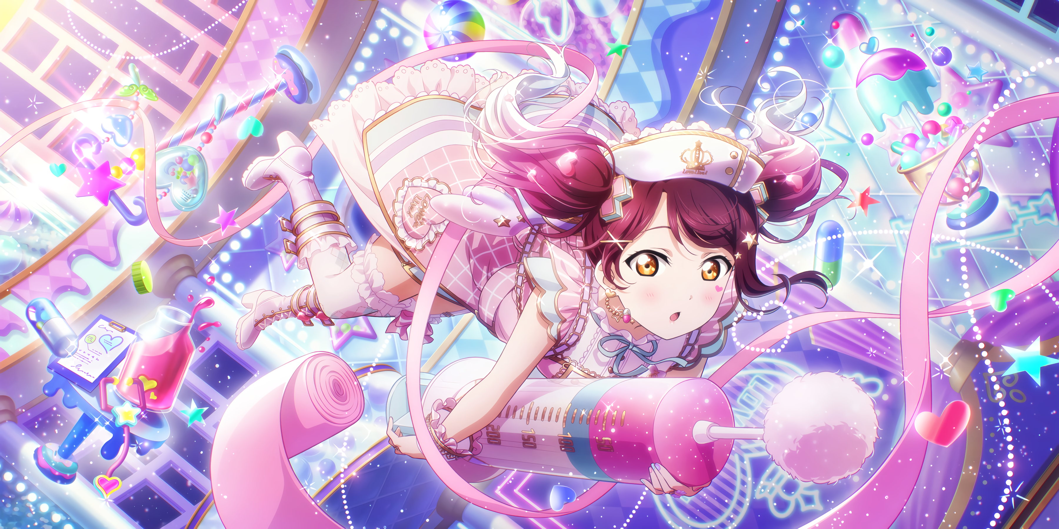 UR Riko Sakurauchi 「Aaaaaaugh! / A Lovely Nurse」 | Cards list