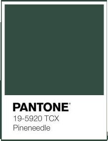 Dark Green Color Trend