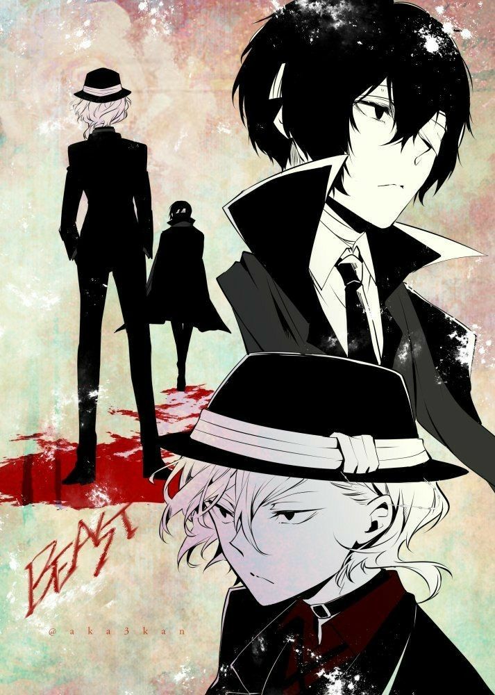 文豪ストレイドッグス 文スト BEAST アニカフェ 中原中也 太宰治 文豪