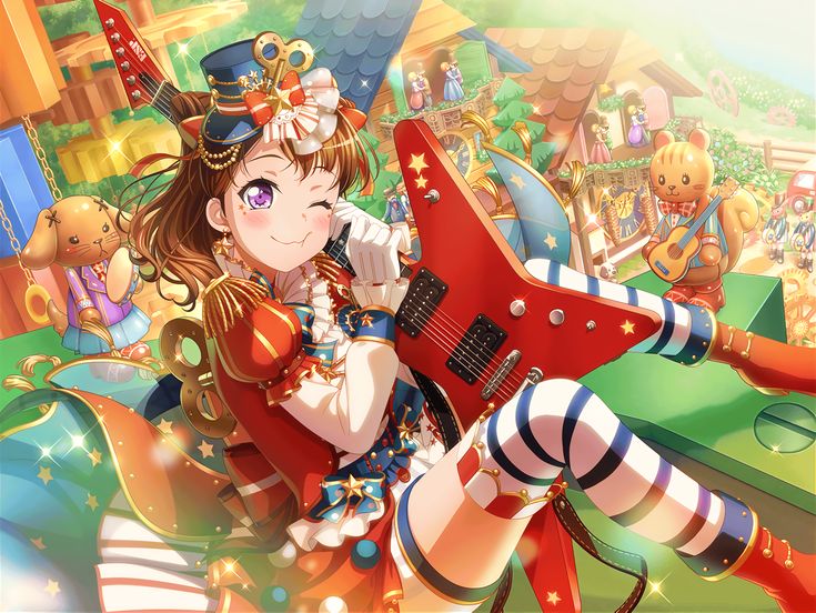 Pin on 戸山香澄(星4特訓後)