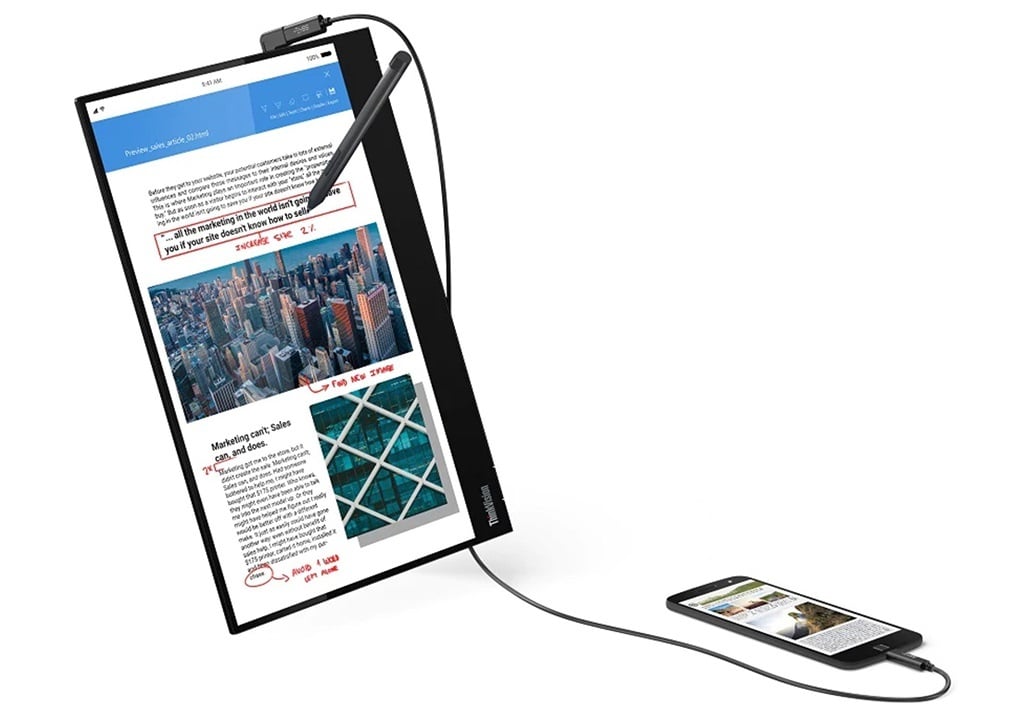 Lenovo ThinkVision M14t Review | PCMag