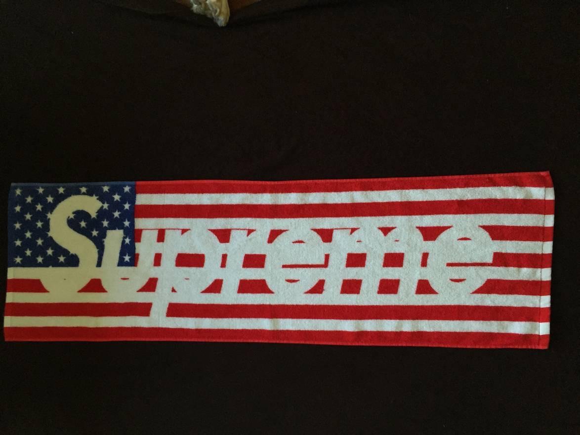 WTB Supreme USA Flag Beach Towel -SS12 : r/supremeclothing