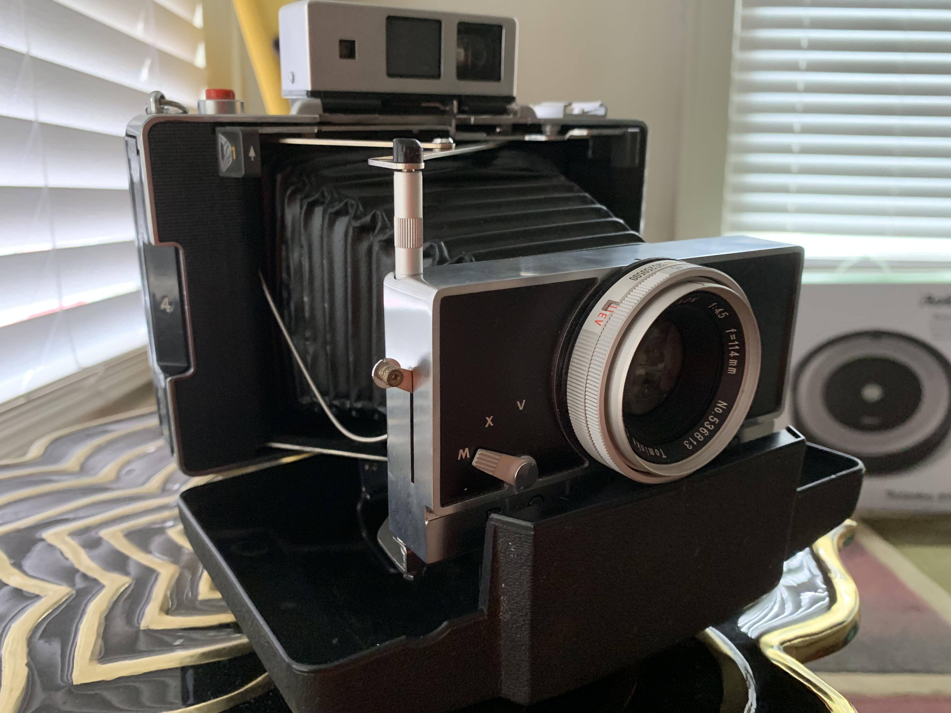 Picked up a 1966 Polaroid Land Camera Model 180 with the briefcase
