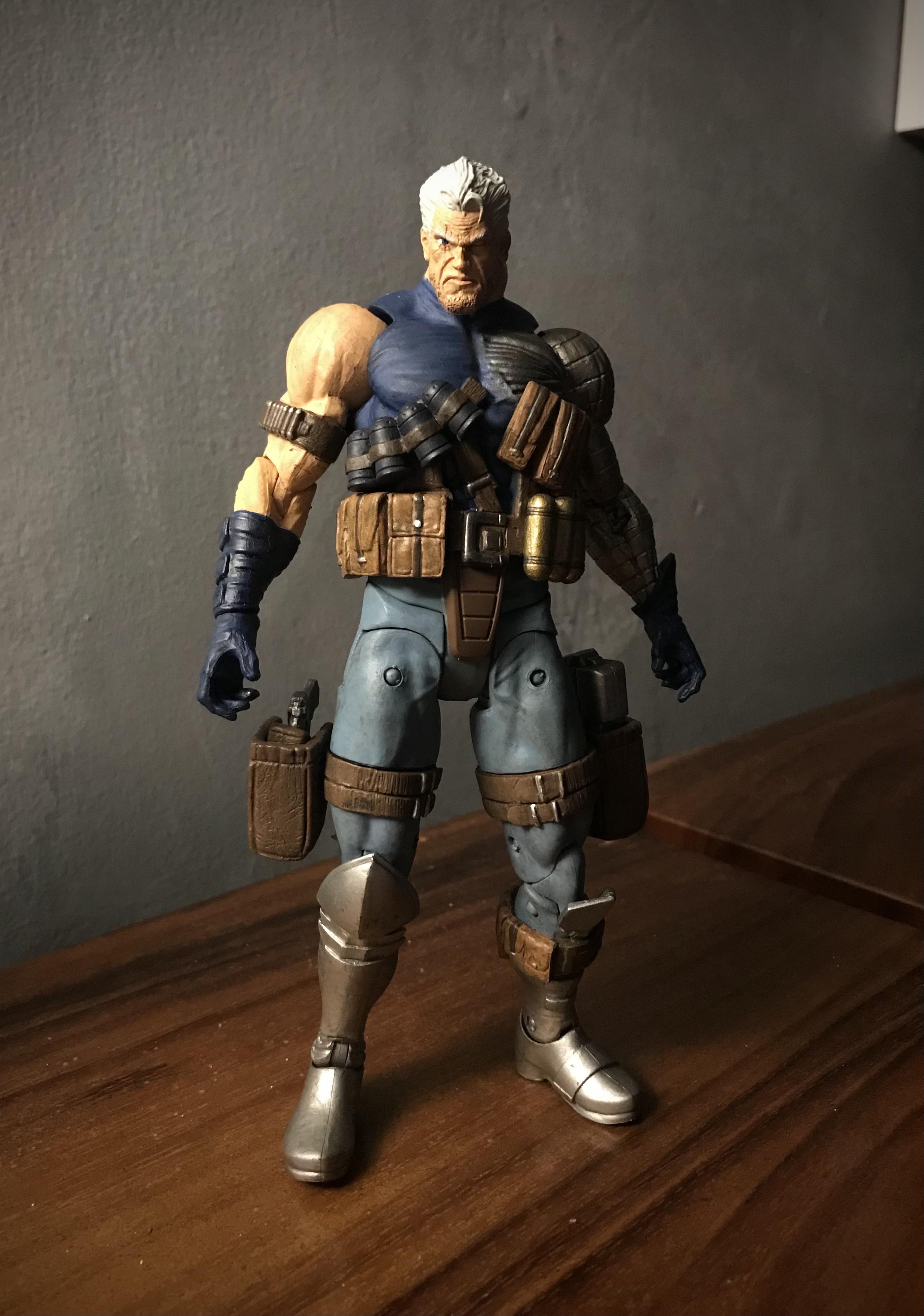 マーベルセレクトのケーブル、めっちゃカッコいいんだけど、可動域が