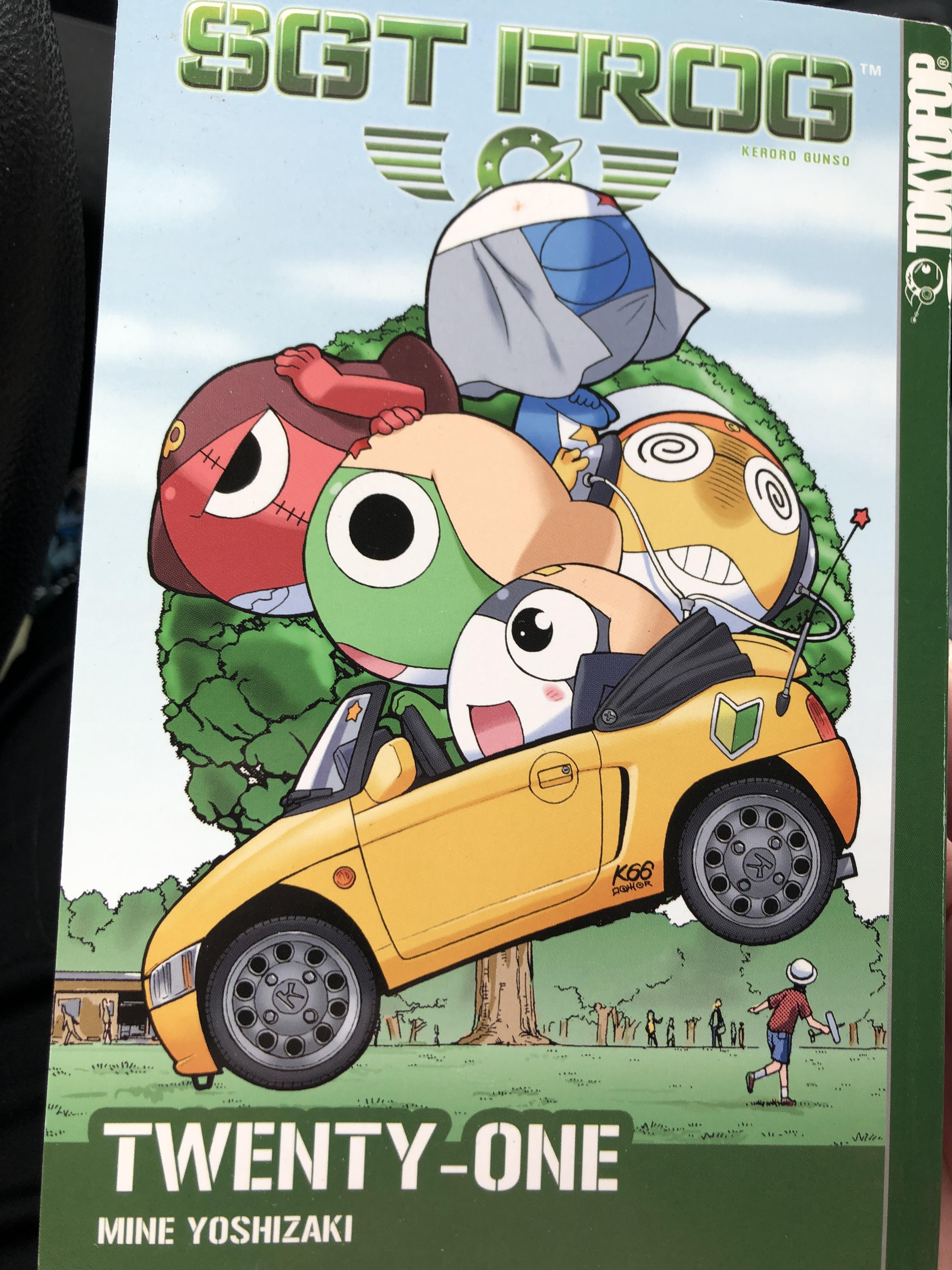 地元のFiveBelowでケロロ軍曹21巻を複数見つけたんだ……5ドルで買ったよ