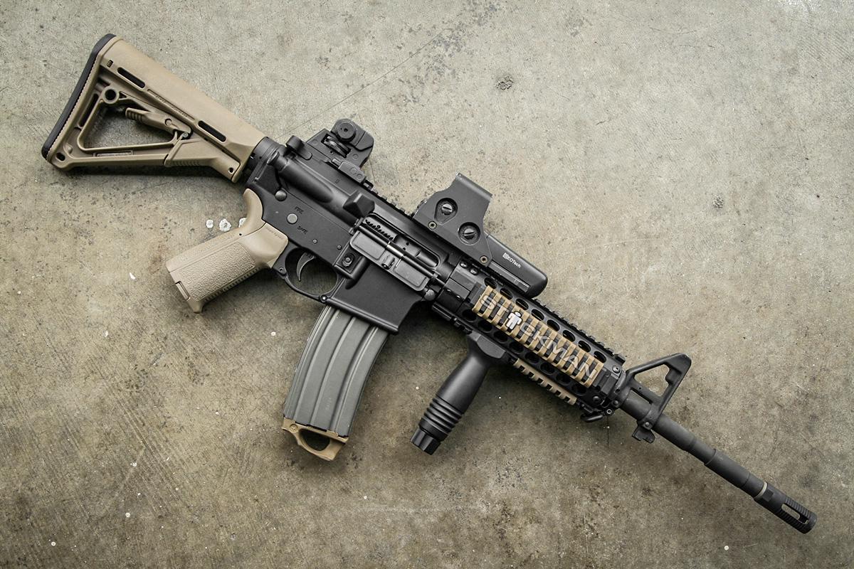 14.5インチのアセンブリにFSPとデルタリングを外してクアッドレイル