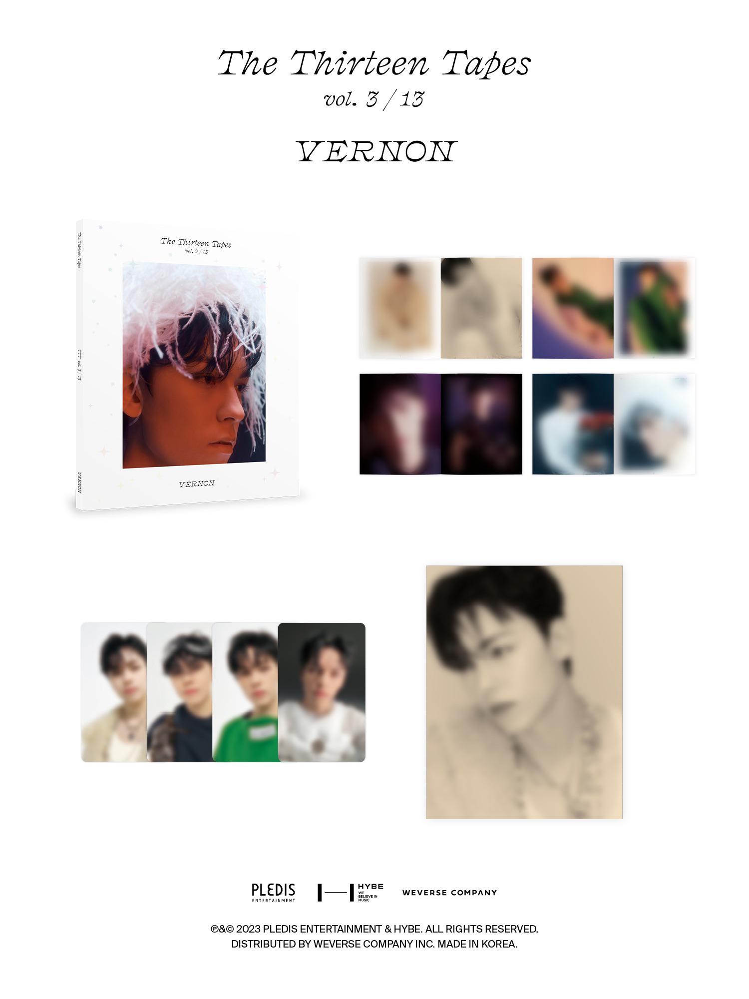 Vernon (SEVENTEEN) - 'The Thirteen Tapes (TTT)' vol. 3/13