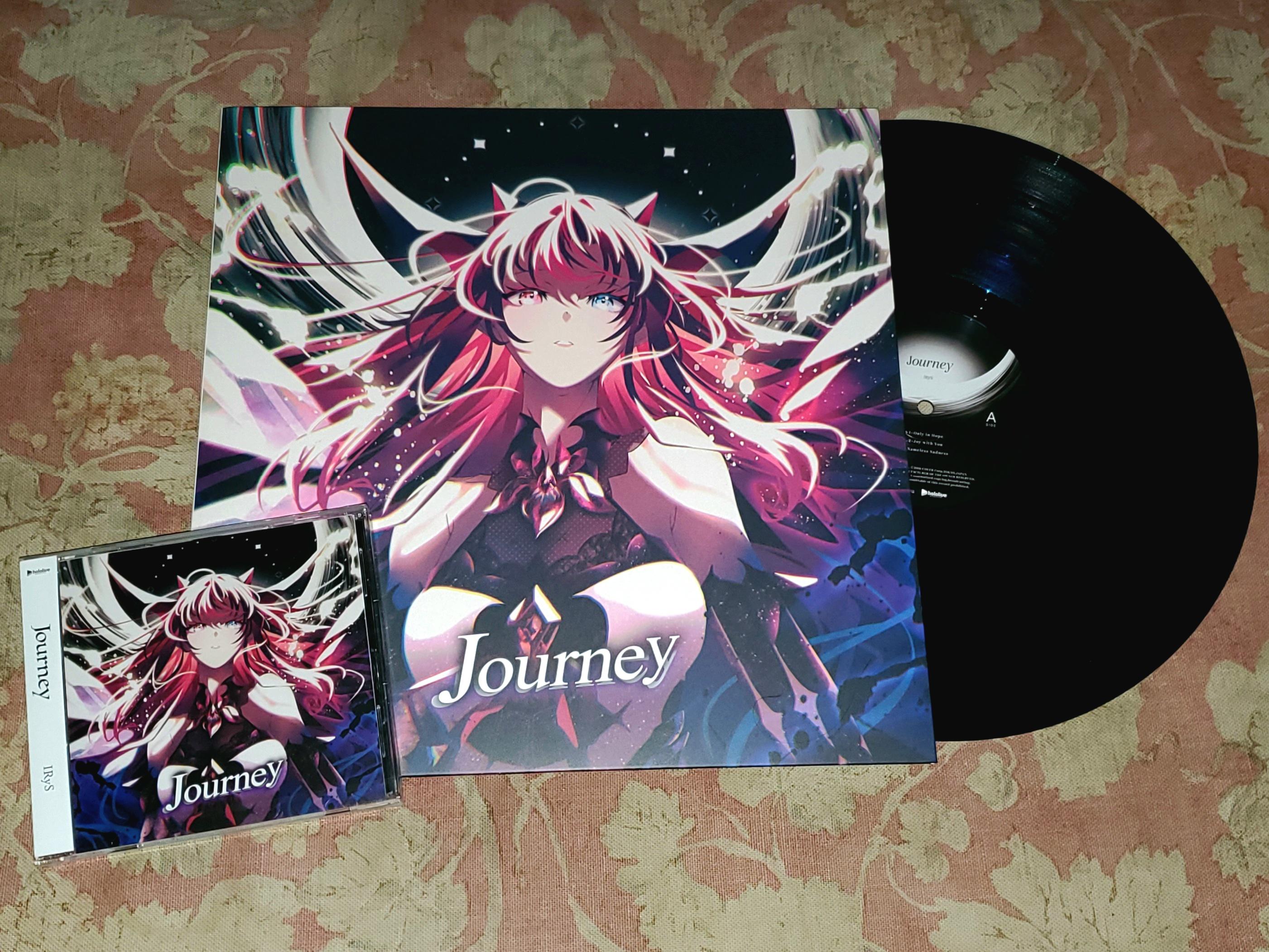 Finally got my copy of IRyS - Journey on Vinyl and CD! : r/Hololive