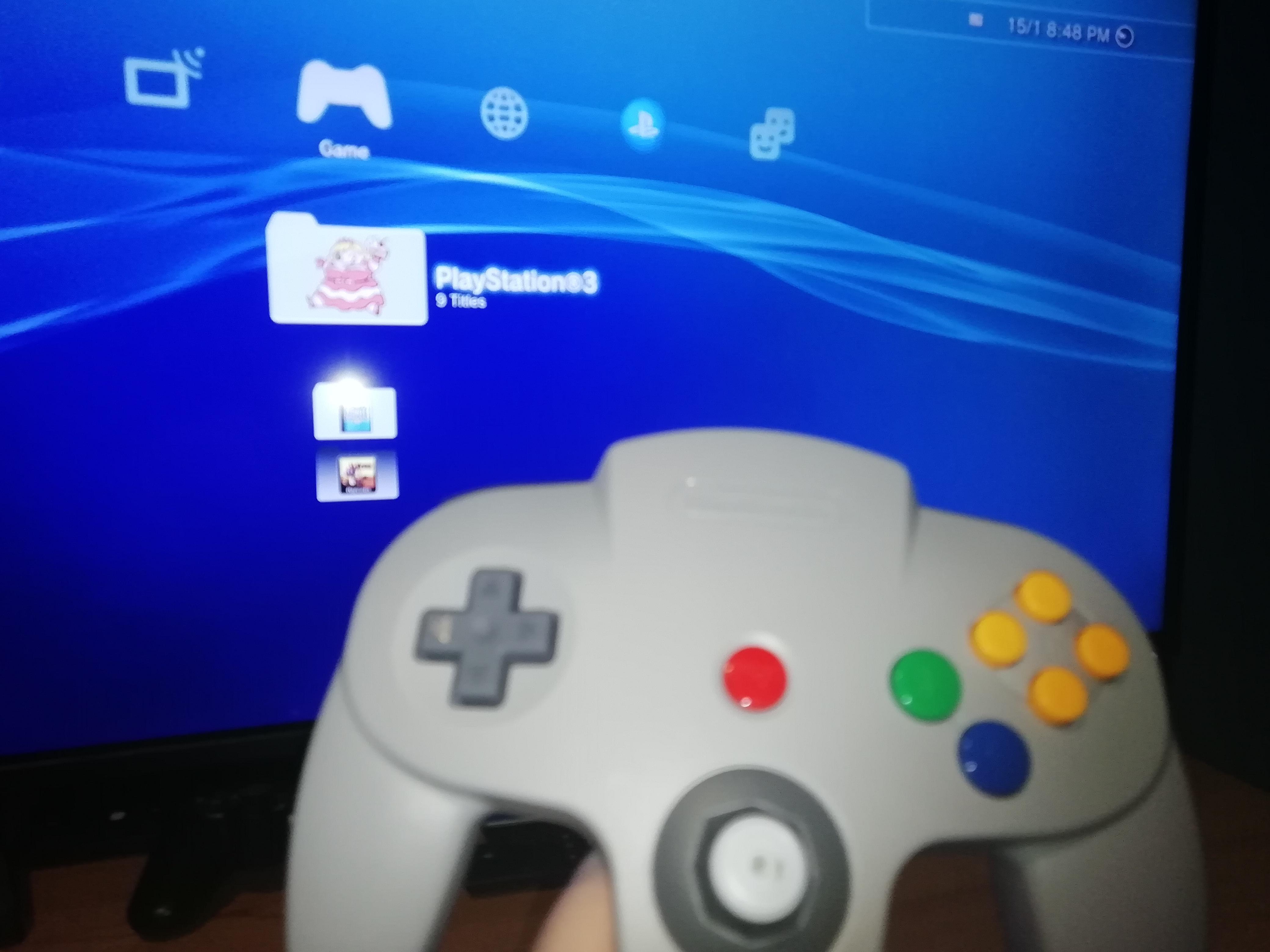 Can confirm that the Switch wireless N64 controller works on PS3