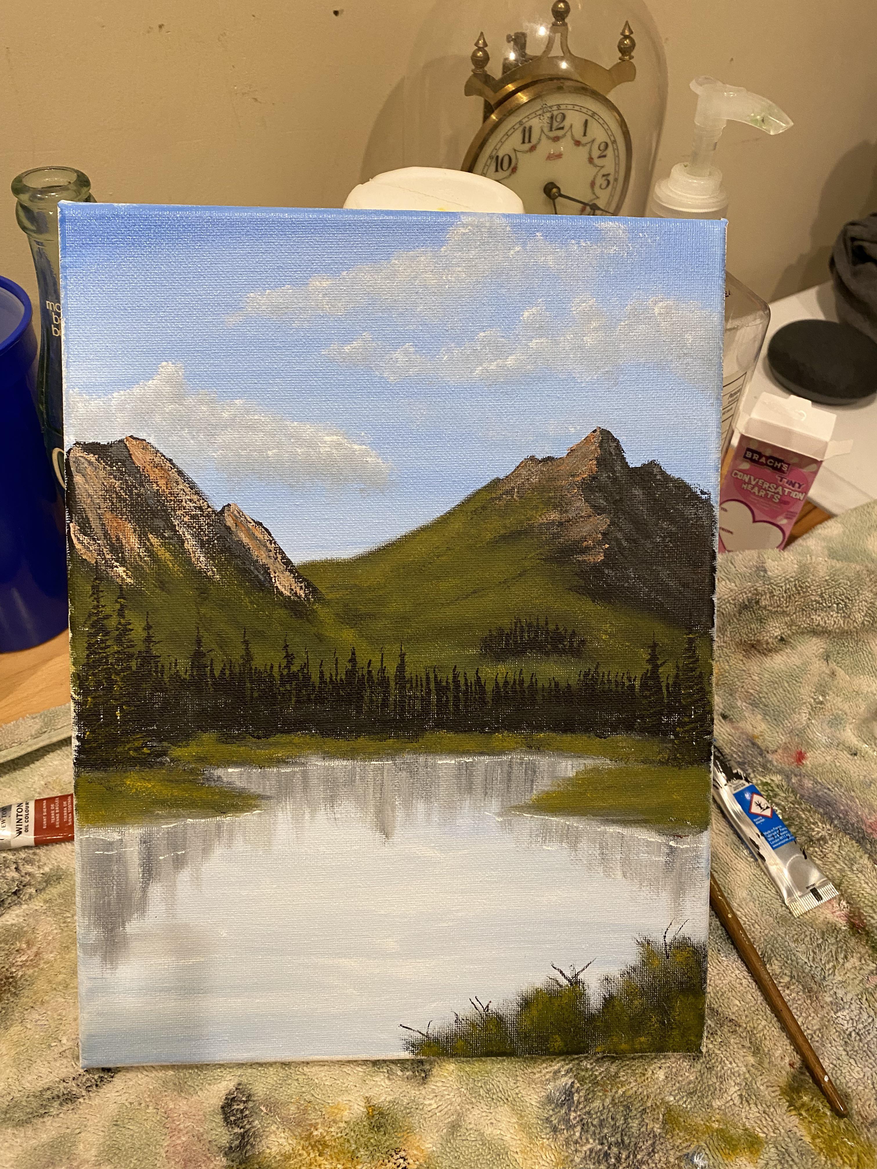 Season 23 episode 3 mountain ridge lake. : r/bobross