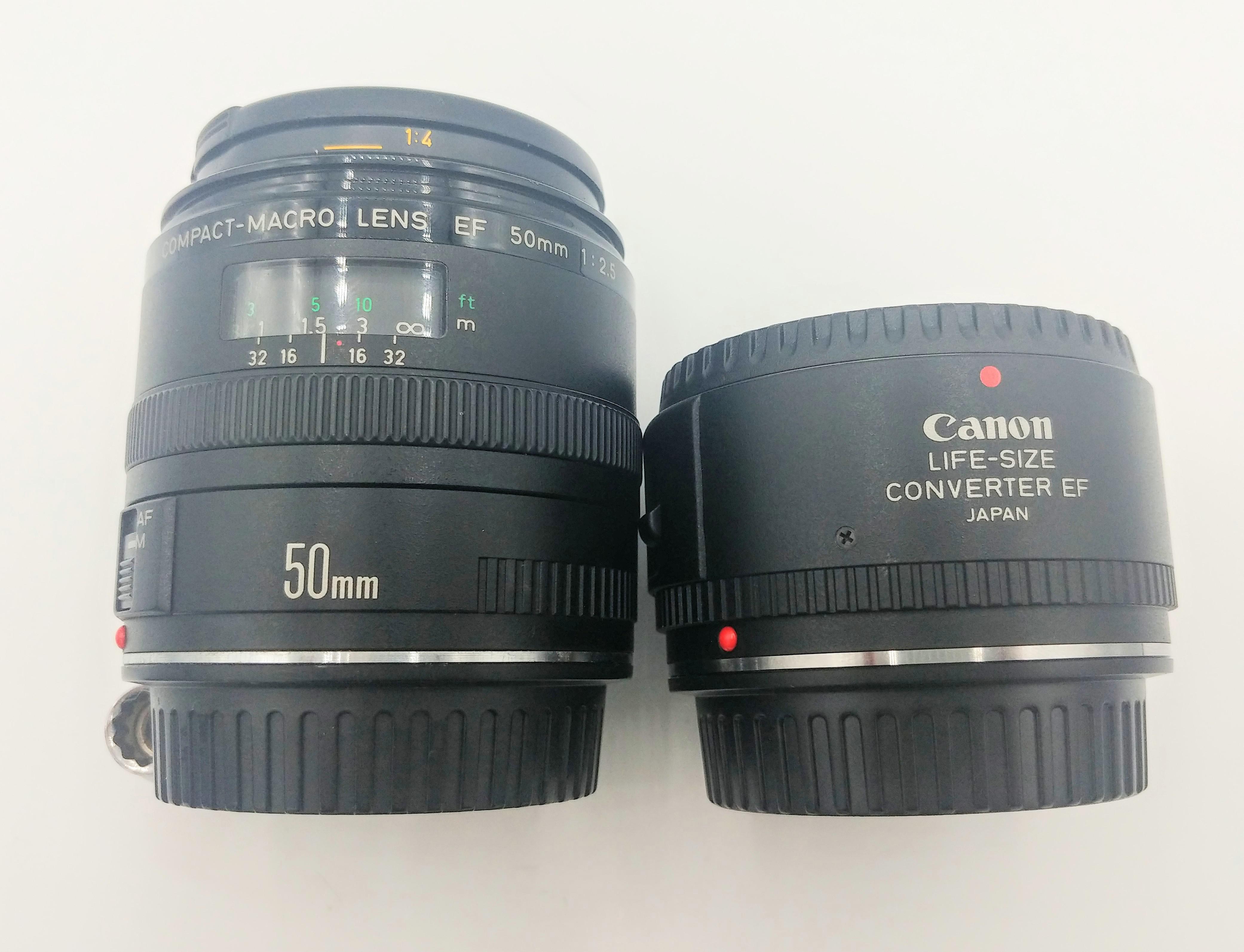 My new pickups, 50mm 2.5 Macro with Life Size Converter : r/canon