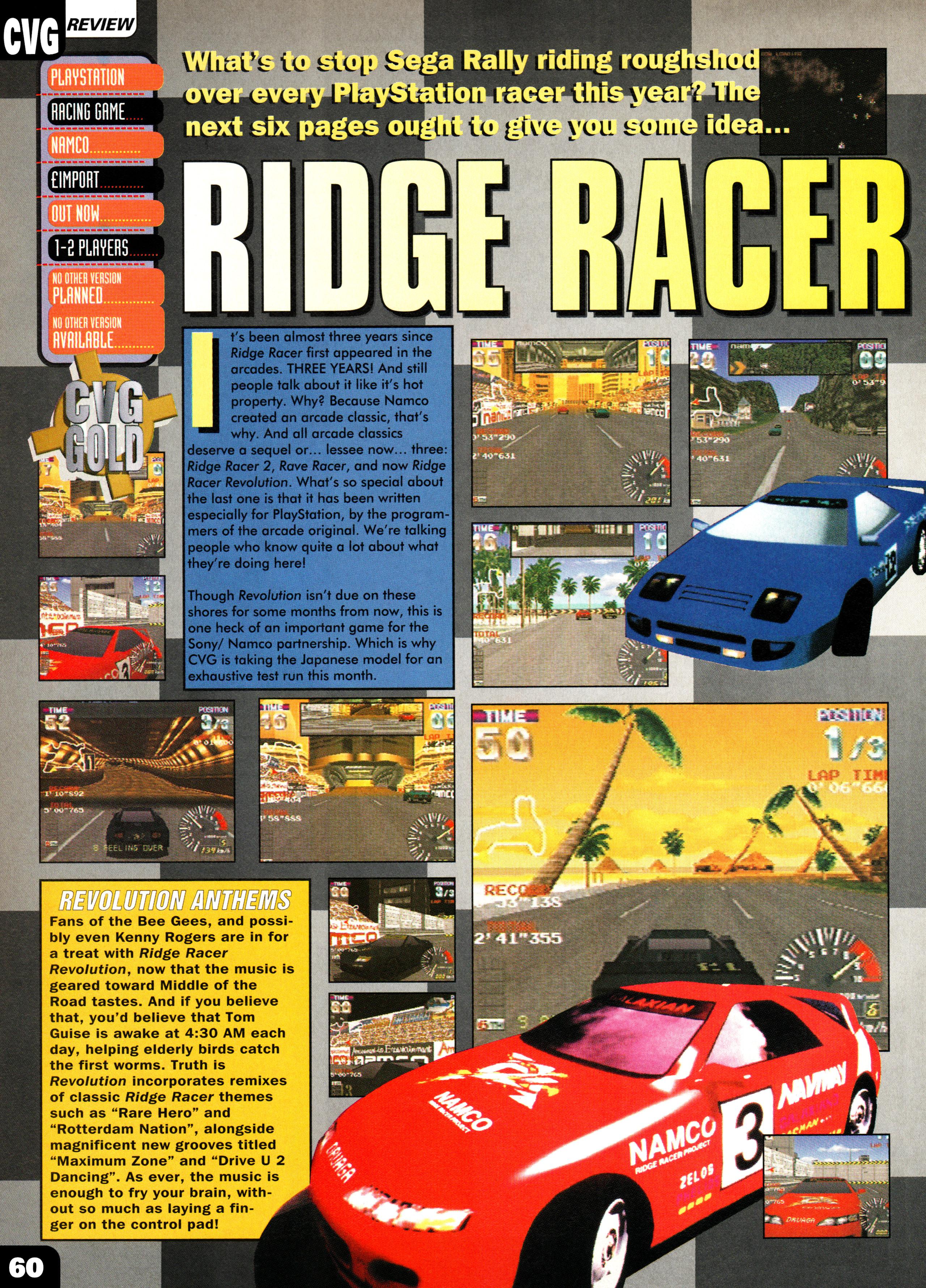 Ridge Racer Revolution - PSX Review - from Computer And Video